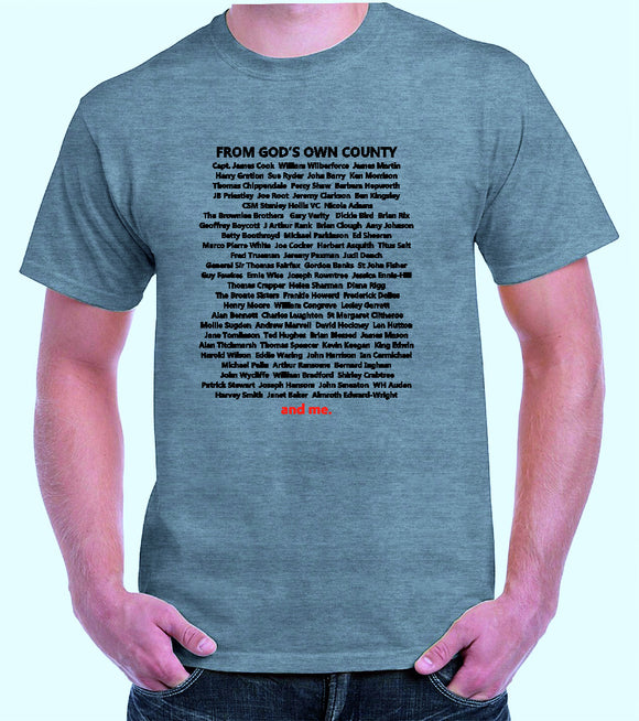 Yorkshire's Hall of Fame T/shirt