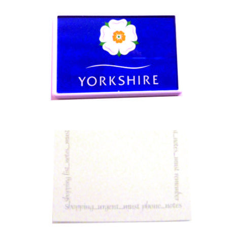 Yorkshire Rose Magnetic Memo Pad