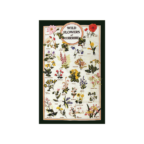 Wild Flowers of Yorkshire T/towel
