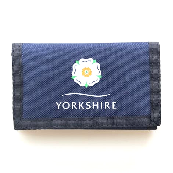 Yorkshire Rose Velcro wallet