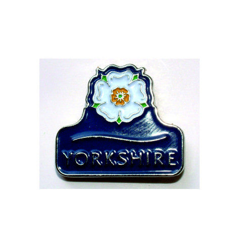 Yorkshire Rose Enamel lapel badge