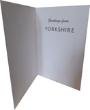 Yorkshire Rose Greetings Card. Pack of 4