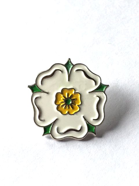 Yorkshire Rose Enamel Badge