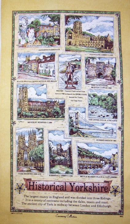 Historical Yorkshire T/towel
